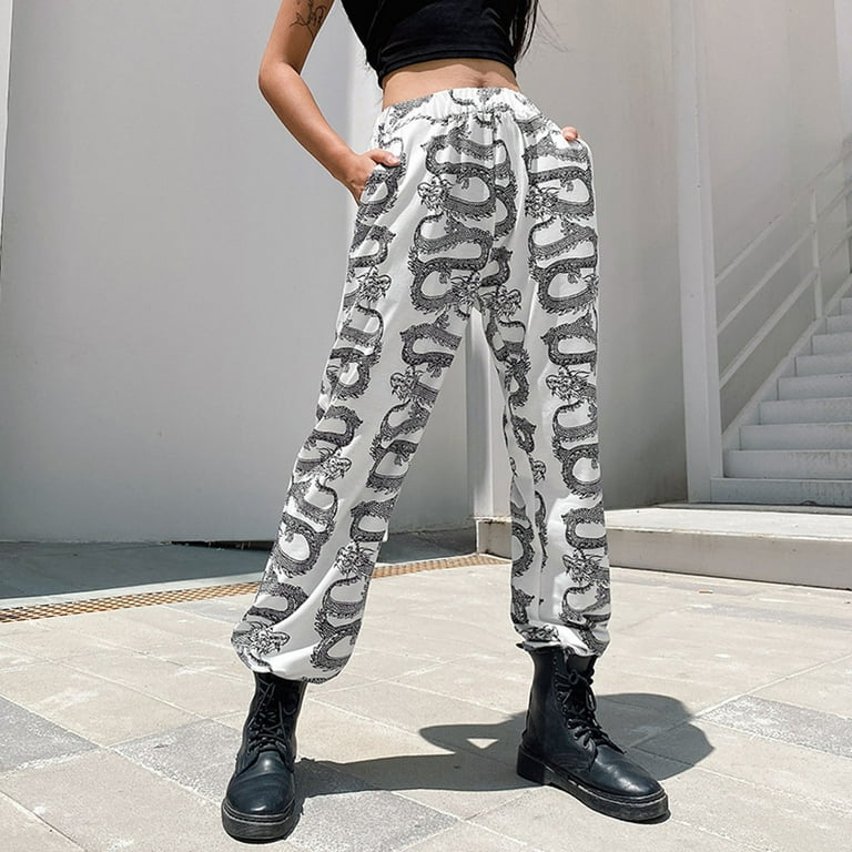 Fuzzy Leggings for Women Women Fashion Gradient Printed Pants