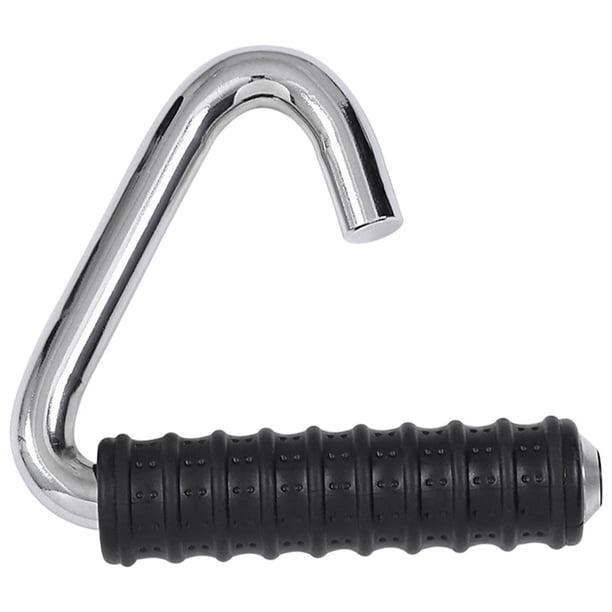 Banda de resistencia de metal con mango de gancho y agarre para entrenamiento de fuerza. Barra de dominadas. PC 1