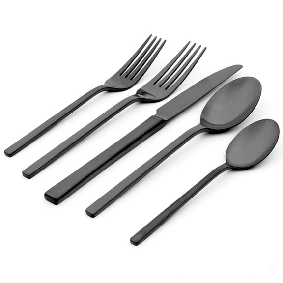 Lenox 20-Piece Allay Midnight Flatware Setting