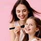 thumbnail image 5 of Set de maquillaje de imitación para niñas | Kit de cosméticos con sombra de ojos, brillo de labios y pinceles | Juego de maquillaje de plástico lavable para niñas., 5 of 5