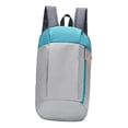 thumbnail image 3 of Mochila de viaje ligera e impermeable para exteriores, ideal para hombres, mujeres y negocios. Azul grisáceo, 3 of 9