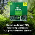 thumbnail image 5 of (4 pack) Irish Spring Original Deodorant Bar Soap for Men, With Flaxseed Oil, 3.7 oz Bar (12 Pack), 5 of 10