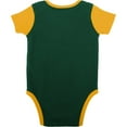 thumbnail image 3 of Newborn & Infant Green/Gold Green Bay Packers Home Field Advantage Three-Piece Bodysuit, Bib & Booties Set, 3 of 6