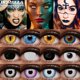 thumbnail image 2 of D'ORELLA lentes de contacto de colores para ojos, lentes de colores para Cosplay, lentes de Halloween, cosméticos, pupilas, Color amarillo, 1 par, 2 of 4