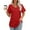 RD2, variant on SNKSDGM Women's Plus Casual Easter Shirt Going Out Tops for Women Long Sleeve Loose Womens T Shirts V Neck Short Sleeve Casual Tops Loose fit Basic Tees with Curved Hem Womens Shirts Plus Size Summer