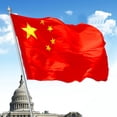thumbnail image 1 of XWSHYW Drapeau de Chine Cinq Étoiles Drapeau Rouge Drapeau Imperméable Drapeau Agitant à la Main Drapeau Coloré Offre de Liquidation du Jour, 1 of 6