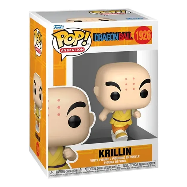 Funko Pop! Animation: Dragon Ball - Krillin - Collectable Vinyl Figure - Gift Idea - Official Merchandise - Toys for Kids & Adults - Anime Fans - Model Figure for Collectors and Display