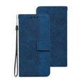 thumbnail image 2 of (Bleu) pour Sony Xperia L4 Étui en Cuir Géométrique Embossé, 2 of 5