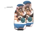 thumbnail image 6 of Fotbe Playful Cat Pattern Automotive Seat Covers for Cars Trucks and SUVs – Car Seat Covers for Front Seats,Protective Seat Covers,Vehicle Seat Covers, Set of 2, 6 of 9