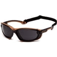 thumbnail image 1 of Gafas de seguridad Carhartt Toccoa, montura negra/tostada, lentes grises, 1 of 4