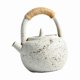 thumbnail image 5 of Tetera japonesa de cerámica, tetera decorativa con asa, para la cocina, para Año Nuevo Blanco, 5 of 9