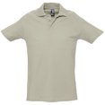 thumbnail image 1 of SOLS - Polo de manga corta liso para caballero/hombre 100% algodón de primera  Modelo Spring II - Verano/ Vacaciones (Caqui), 1 of 3