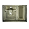 thumbnail image 4 of St. Tropez 24 x 18 Ceramic Wall Hung Sink with Right Side Faucet Mount, Matte Black, 4 of 11