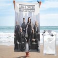 thumbnail image 1 of Toalla de playa Law And Order, suave, de secado rápido, resistente a la arena, para piscina, yoga, gimnasio, camping, toallas de baño ligeras, regalo para niños, niñas, niños y adultos, 31,5 x 63, 1 of 1