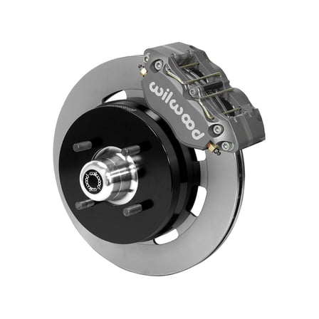 Wilwood 140-11743 Dynapro Radial 11.75" Front Hub Big Brake Kit With Gray Anodized Calipers, Compatible with 1964-1967 Sunbeam Tiger