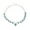 Silver, variant on Soumake Women Fashion Faux Opal Turquoise Pendant Chain Choker Necklace Party Jewelry