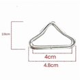 thumbnail image 4 of 20 Sets Trampoline Spring Buckle Triangle Rings Buckle, 4 of 5