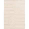 thumbnail image 2 of Mainstays Modern Pattern Textured High Pile Natural Beige, Area Rug 5x7, Recommended for Living room, Dining area or Bedroom, 2 of 6