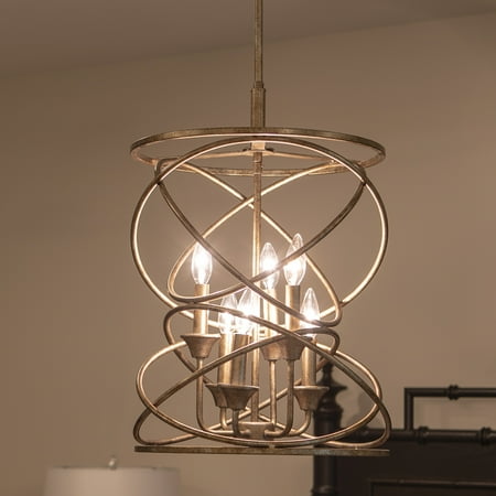 

Decor Therapy Oakley 6 Light Pendant Brass 17 Diameter