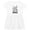 White with Speckles, variant on Inktastic Girls Gotta Have Goals Soccer Girls Toddler Dress