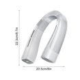 thumbnail image 3 of Ganfancp Ventilador Colgante Sin Aspas para Cuello Carga Usb Ventilador Acondicionador de Cuello Colgante Portátil para Refrigeración de Semiconductores Liquidación Ventas Hoy Ofertas Prime Enfriador, 3 of 5