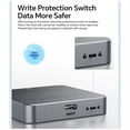 thumbnail image 4 of 10Gbps Magnetic Hard Drive Box Expansion Dock M.2 SSD External Expansion Mobile Phone Recording and Projection 4K PD100W, 4 of 8