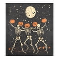 thumbnail image 6 of Yayeee Magnetic Dishwasher Cover for The Front Decoration Home Kitchen Machine Sticker Protector, Black Halloween Dancing Skeleton, 6 of 6