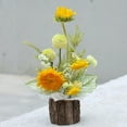 thumbnail image 5 of Bueautybox Wood Planter Bucket Box ,Table Bark Vase Bucket Creative Christmas Xmas Decor for Dried Flower Artificial Flower Decoration, 5 of 7