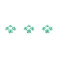 thumbnail image 3 of relayinert 50pcs/set Soft Texture Realistic Appearance - Stunning Displays Soft Texture Cyan 4.5cm 3Set, 3 of 6