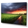thumbnail image 2 of Designart "Horizon of Paradise Sky's Embrace II" Extra Large Landscapes Wall Art - Traditional White Sky Bedroom Canvas Wall Art, 2 of 4