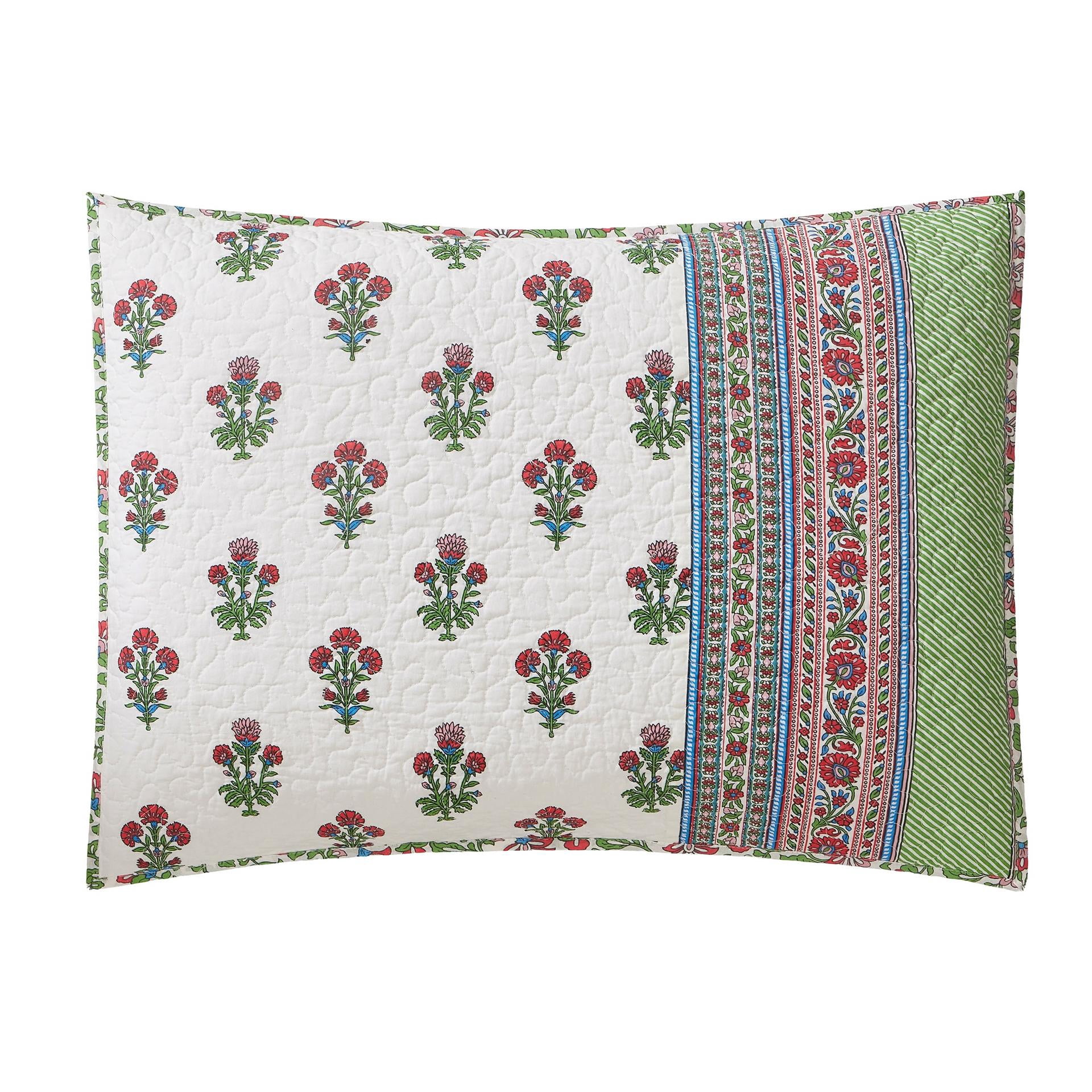 Serena Floral Cotton Reversible 2-Piece Twin/Twin XL Quilt Set - Multi, All Ages