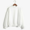 thumbnail image 2 of Yuyuzo Chandails de Mode pour Femmes Col Rond Manches Longues Chandail Décontracté Hauts de Sport Couleur Unie, 2 of 3