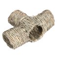 thumbnail image 4 of Grass Tunnel Toy, Safe Natural Straw Hamster Tunnel Fun Lightweight  For Rats Syrian Hamster Ferrets Guinea Pig, 4 of 8