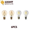 thumbnail image 4 of Bombilla de filamento LED Retro Edison, lámpara de 220-240V, C35, G45, A60, ST64, G80, G95, G125, luz de vela Vintage, E27, E14, 4 of 4