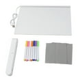 thumbnail image 2 of Tableau d'Effacement à Sec Acrylique de Bureau, Trépied Réglable Transparent Attrayant Réutilisable A Mené le Tableau d'Écriture Acrylique Élégant Brillant avec un Stylo pour les Salons de Beauté, 2 of 8