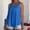 A1 Sky Blue, variant on Halter Top Built in Bra for Women Ribbed Camis Camisole Tops Cute Push Up Top Sleeveless Tops Spaghetti Strap Pleated Long Flowy Tank Tops Undershirts Basic Tee Crop Tops Work Shirt Green