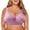 Purple, variant on Women's Seamless Sling Thread Back Wrapping Chest Tube Top Lace Edge Bottoming No Steel Ring Sports Bra Women Bras Wireless Pack Womens Padded Bras Athletic Sports Bra