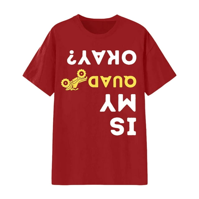 Krdevn T-Shirt à Manches Courtes Imprimé Graphique pour Femmes Col Rond Décontracté Doux Basique Quotidien