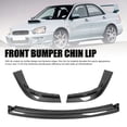 thumbnail image 3 of Pargo del bumper labio spoiler labial de la barbilla de labio delantero para impreza wrx sti 2004 2005 con diseño de deseño de perfil bajo aerodinámica mejorada, 3 of 7