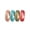 Pack B: Rose Gold E, Metallic Teal B, Bronze B, Metallic Red B, variant on ThunderFit Silicone Rings for Women, Rubber Engagement Wedding Bands Vine Design 5.5mm Wide 2mm Thick - Variety Multipack 4-10