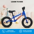 thumbnail image 6 of Aoile 12-Inch Lightweight Training Balance Bike with Adjustable Handlebar and Seat, 6 of 6