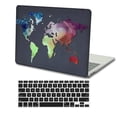 thumbnail image 4 of KSK KAISHEK Plastic Hard Protective Shell Case Cover Compatible with 2019-2020 Rel. MacBook Pro 16" Touch ID + Black Keyboard Cover Model: A2141 World Map 2_1, 4 of 5