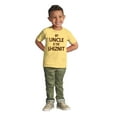 thumbnail image 3 of My Uncle Is The Shiznit Toddler Boy Girl T Shirt Infant Toddler Brisco Brands 12M, 3 of 6