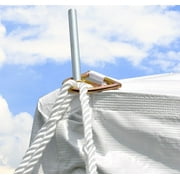 Party Tents Direct Weekender Pole Tent Party Canopy, 20x40 White