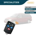 thumbnail image 6 of AKS KEYS New Replacement for Ford 1998 - 2008 Keyless Remote 5B FCC# CWTWB1U551 (2 Pack), 6 of 7
