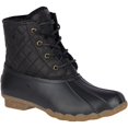 thumbnail image 2 of Sperry Bottes d'Hiver Saltwater Lux pour Femmes en Courtepointe Noire 7,5, 2 of 5