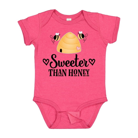 Inktastic Honey Bee Girls Cute Girls Baby Bodysuit