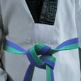 thumbnail image 3 of OULII Karate Kid Costume Karate Belt Comfortable Wrap Adjustable Length Summer Days 1Set, 3 of 8