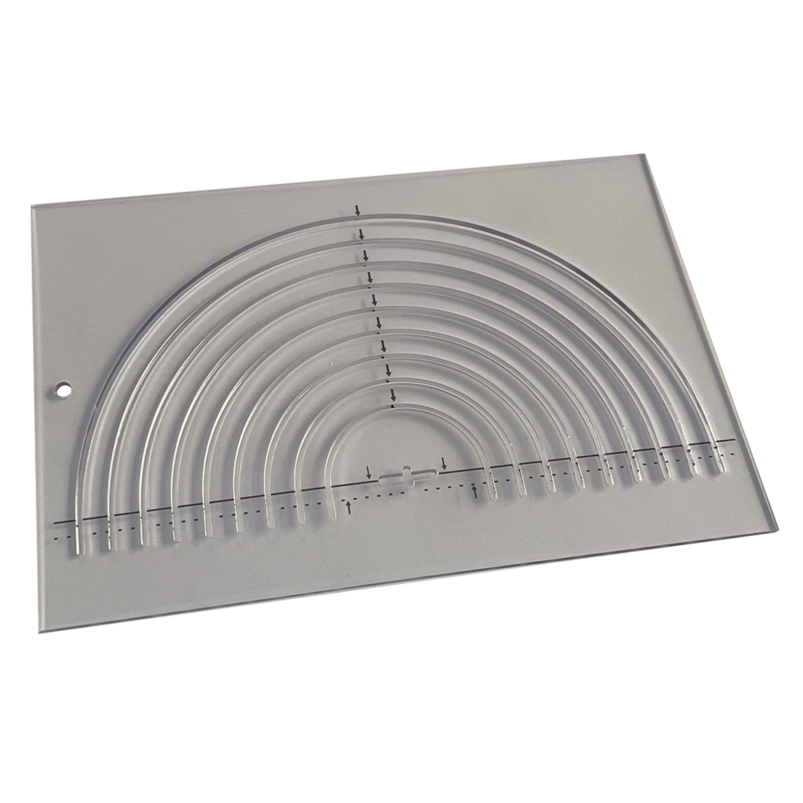 Ksruee Quilting Rulers and Templates, Circle Quilting Templates, Circle Cutter Ruler