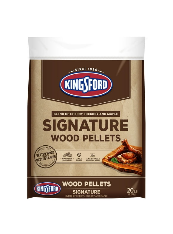Kingsford 100% Hardwood Pellets for Grills, Signature Blend, 20 Pounds